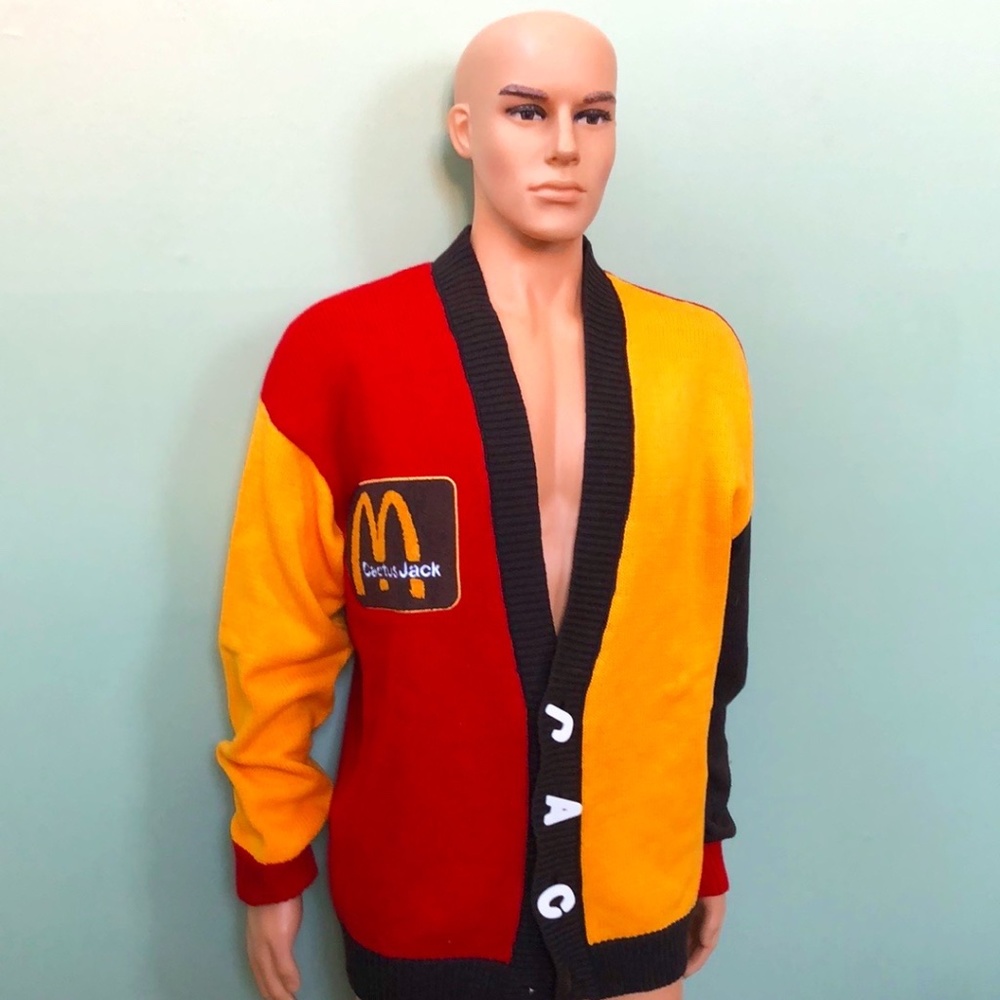 Travis Scott Cactus Jack McDonalds Cardigan